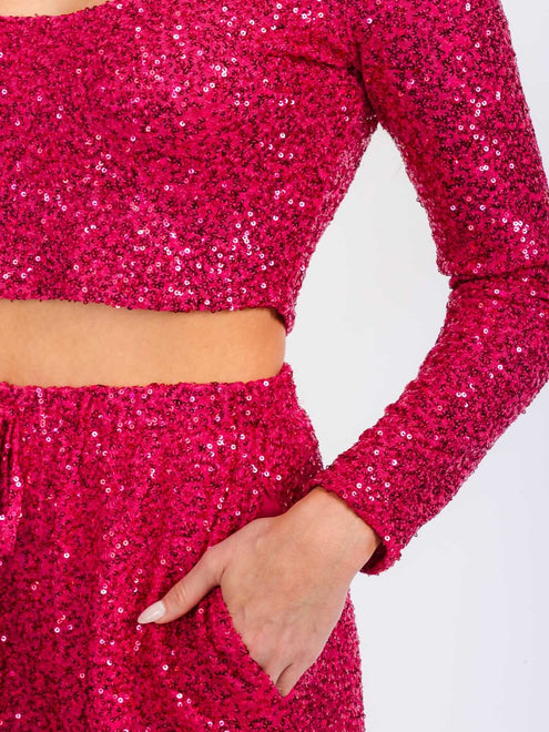 Sequins is a good time