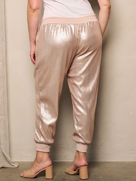 Sequins jogger pants