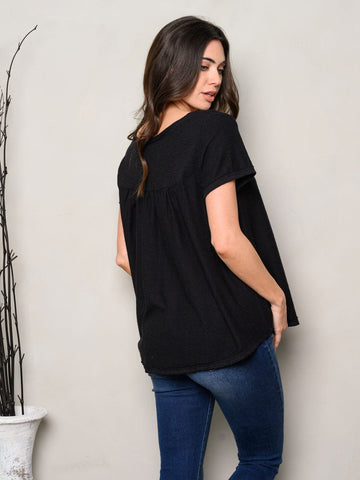 Simple black top