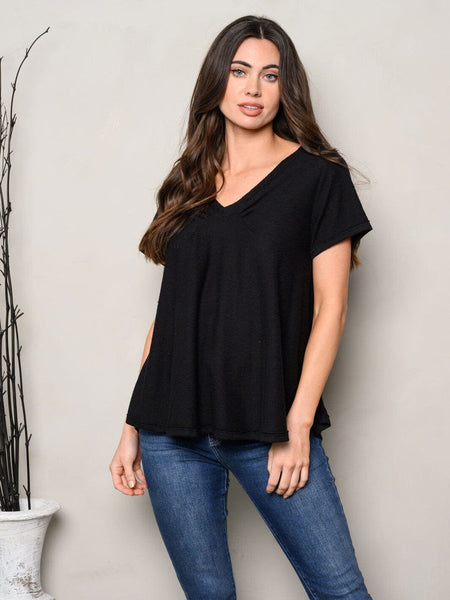 Simple black top