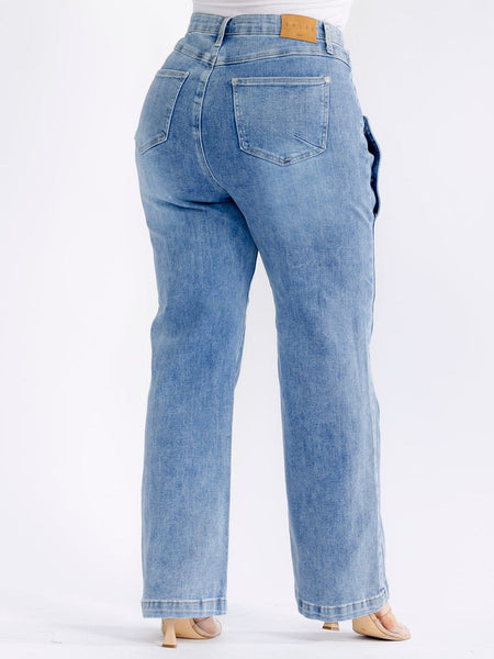 Wide walk denim