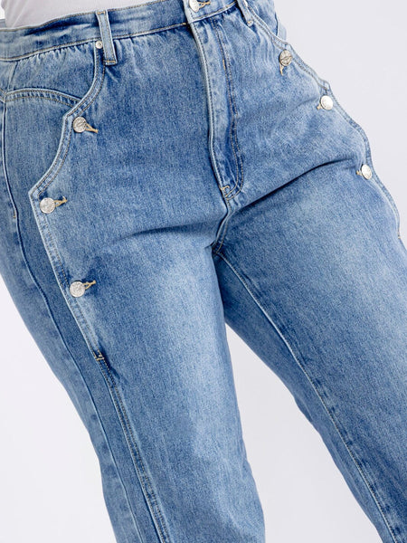Wide walk denim