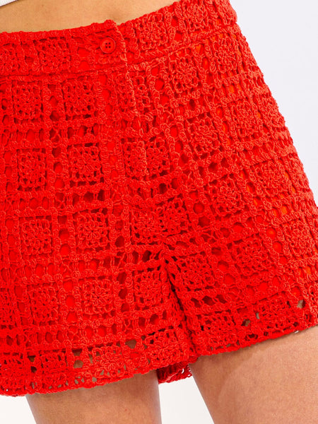 Raider red shorts