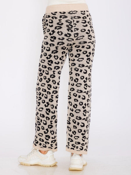 Oatmeal comfy leopards