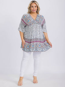 Floral tunic