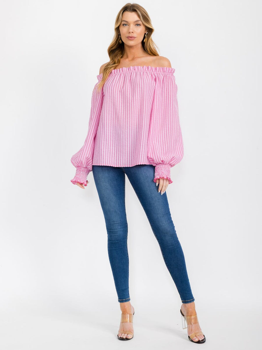 Show off pink strip