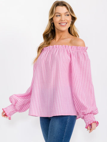 Show off pink strip