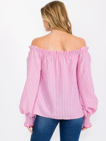 Show off pink strip