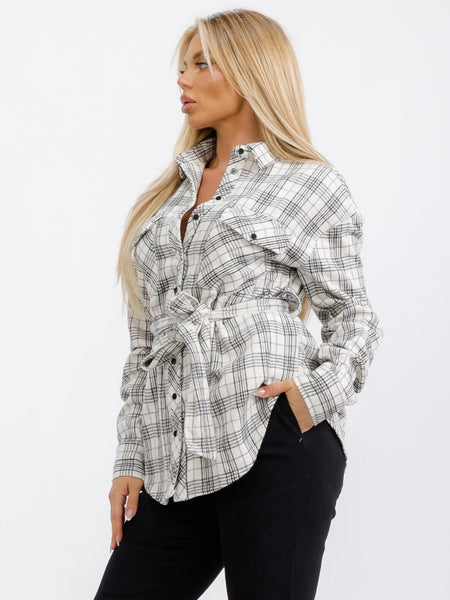 Plaid ties