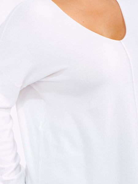 The perfect v neck long sleeve