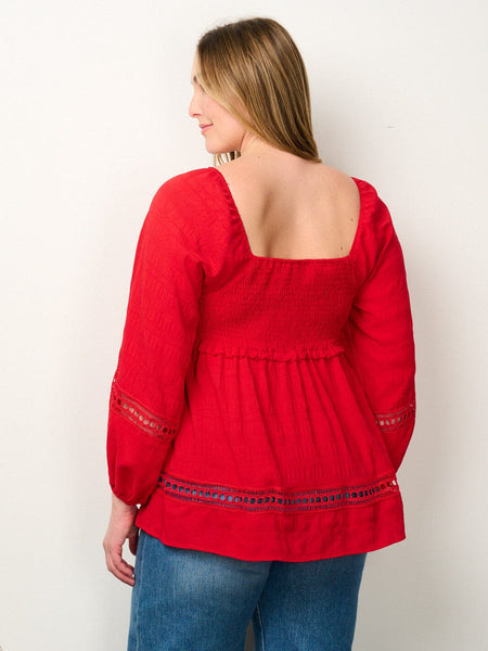 Red eyelet plus