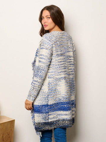 Fringe and fun blue