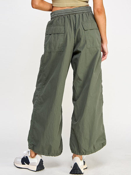 Kick back olive pants