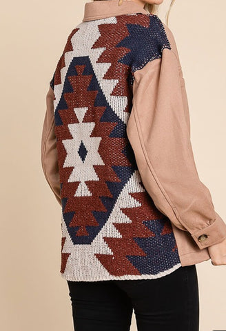 Back aztec jacket