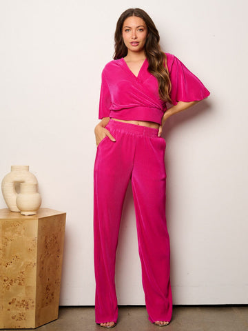 Perfectly Pleated pink