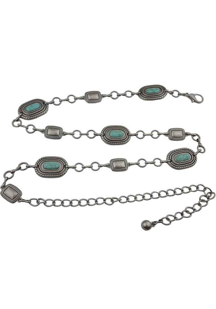 Rope edge metal belt
