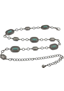 Rope edge metal belt