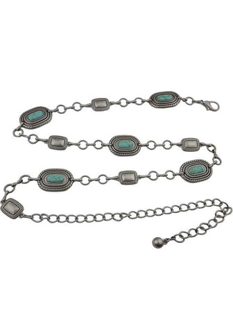 Rope edge metal belt