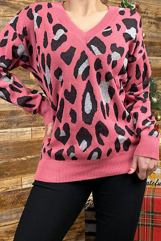 Leopard sweater