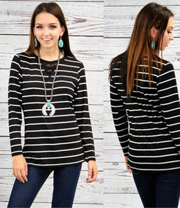 peek a boo long sleeve top