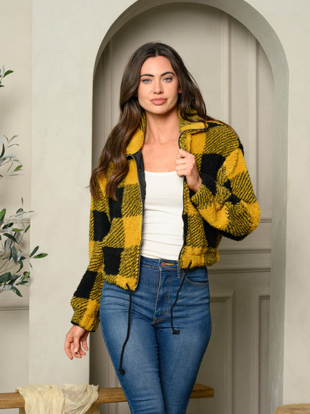 Mustard plaid