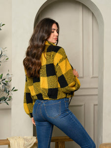 Mustard plaid